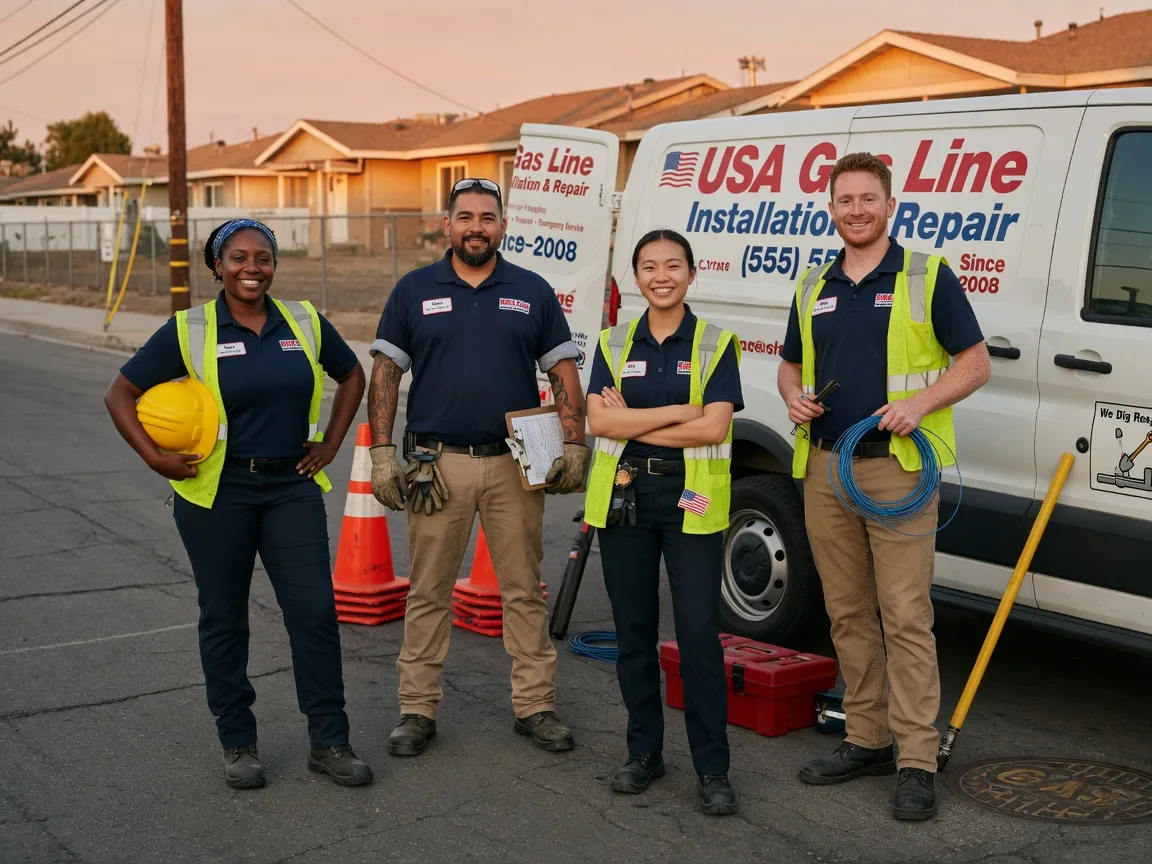 Gas Line Installation company in Lexington, NC